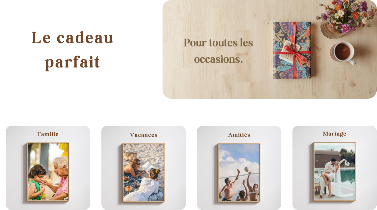 Le cadeau parfait pour toutes les occasions